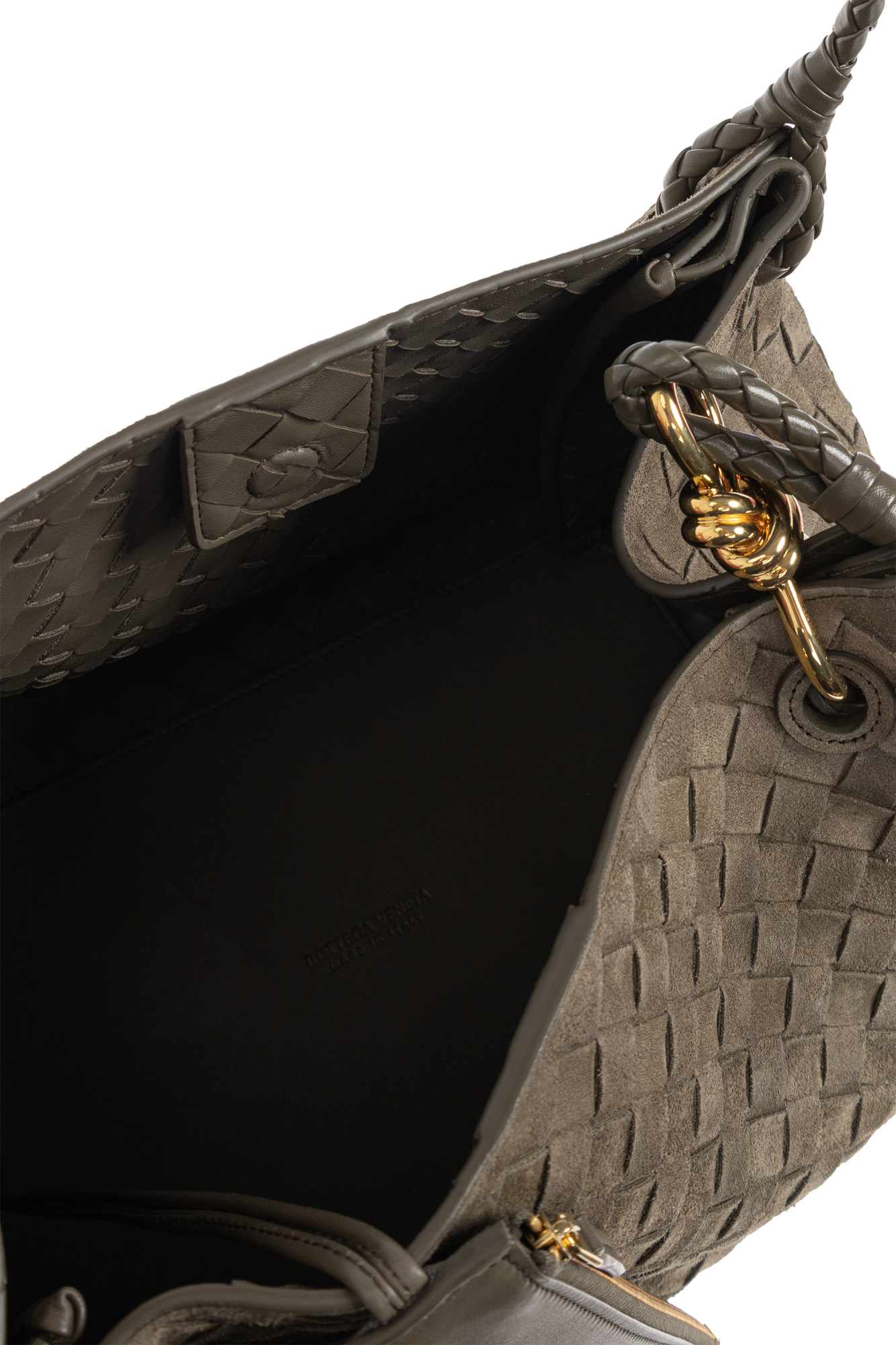 Grey Shoulder bag `Parachute Large` Bottega Veneta - Vitkac Canada